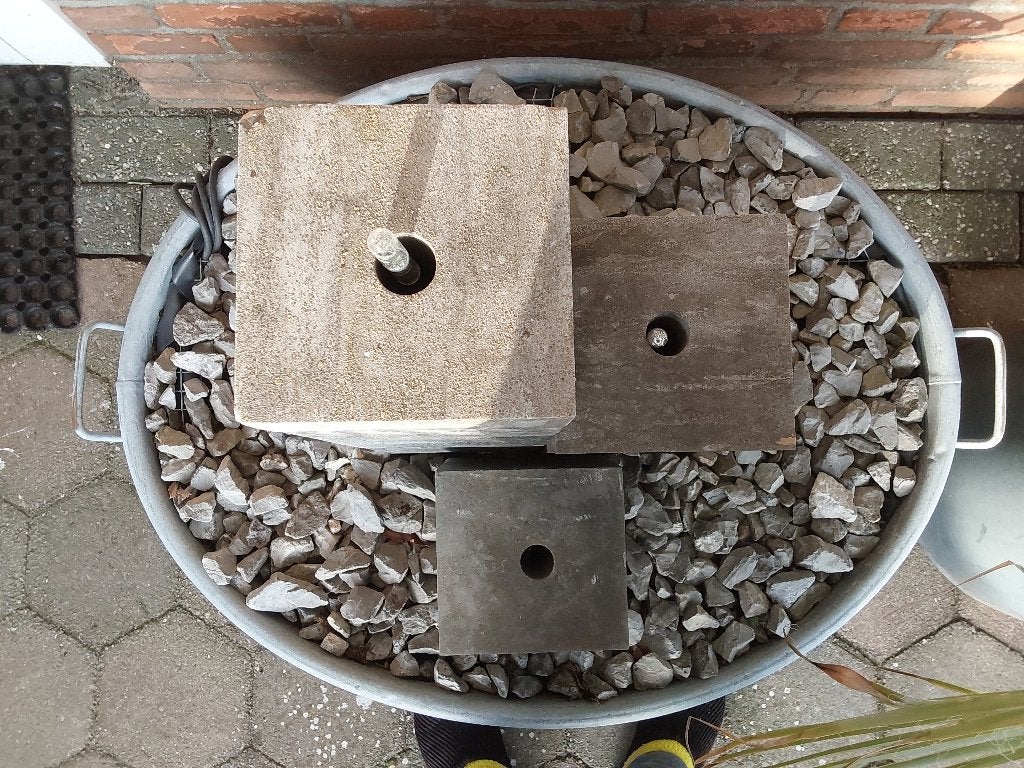 Water ornamenten, Ophalen, Gebruikt, Hardsteen, Waterornament
