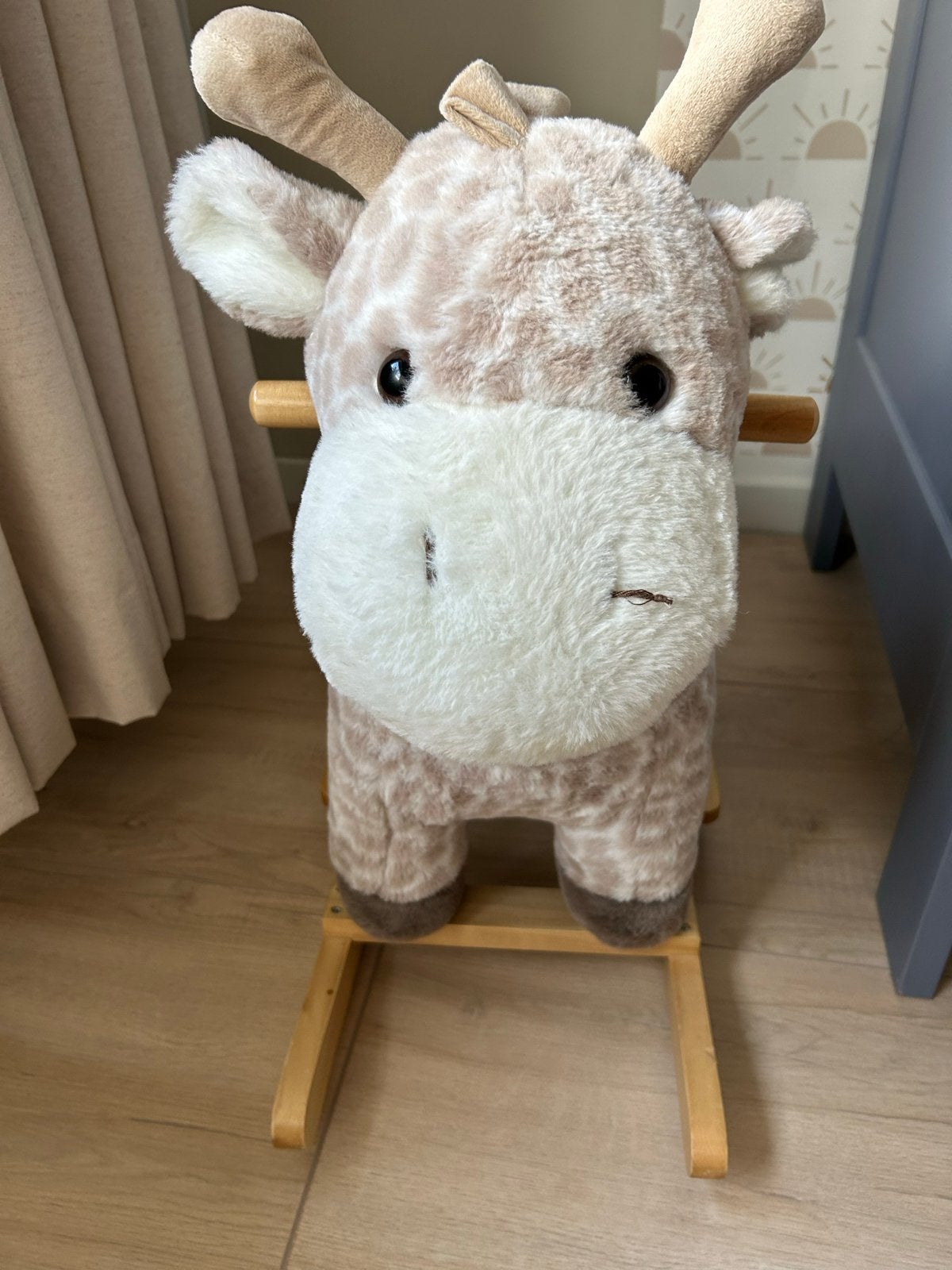 Schattige Giraffe hobbel voor Kinderen, Ophalen, Zo goed als nieuw, Jongen of Meisje