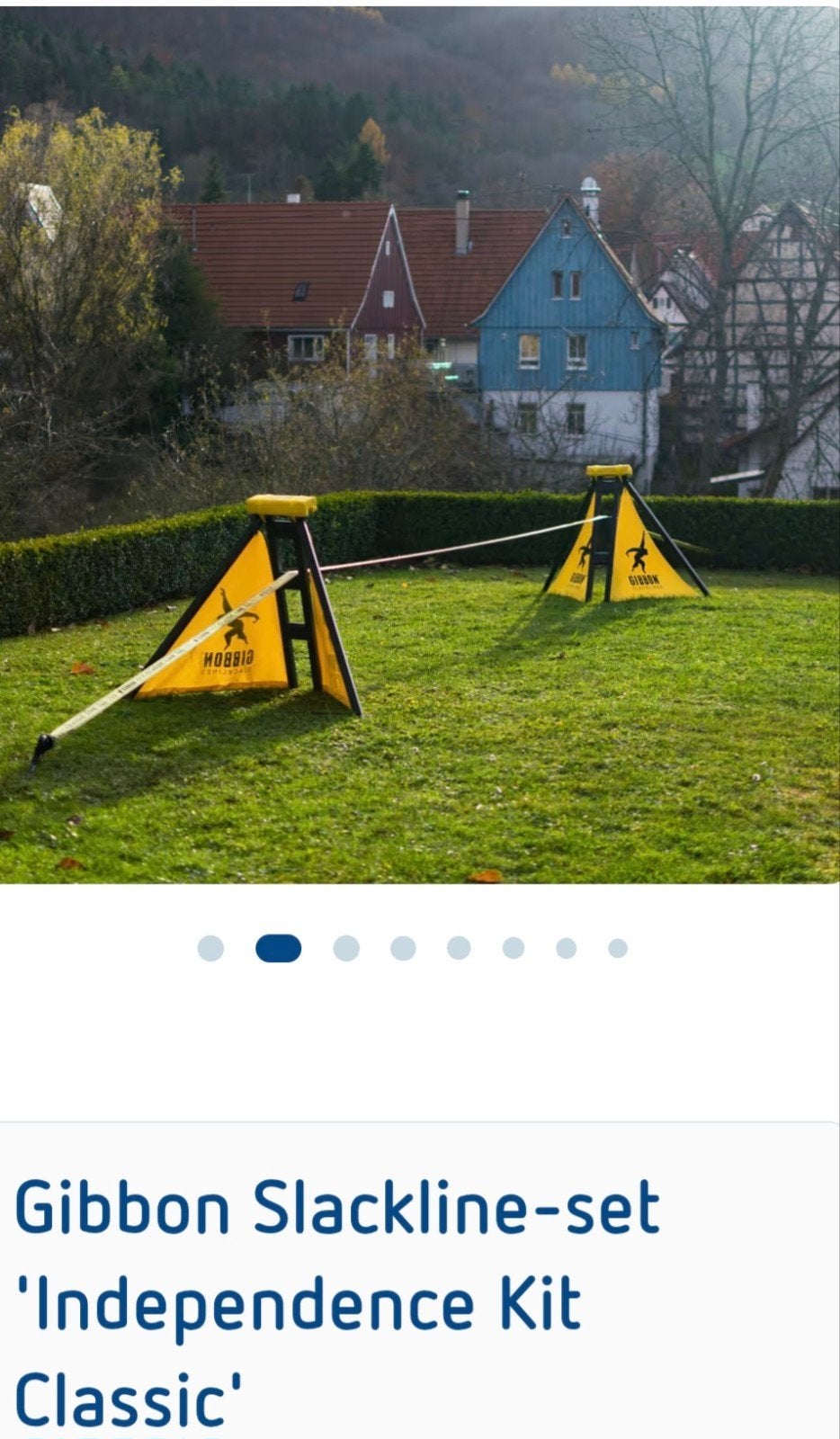 Gibbon slackline complete set . **NIEUW**, Ophalen, Nieuw