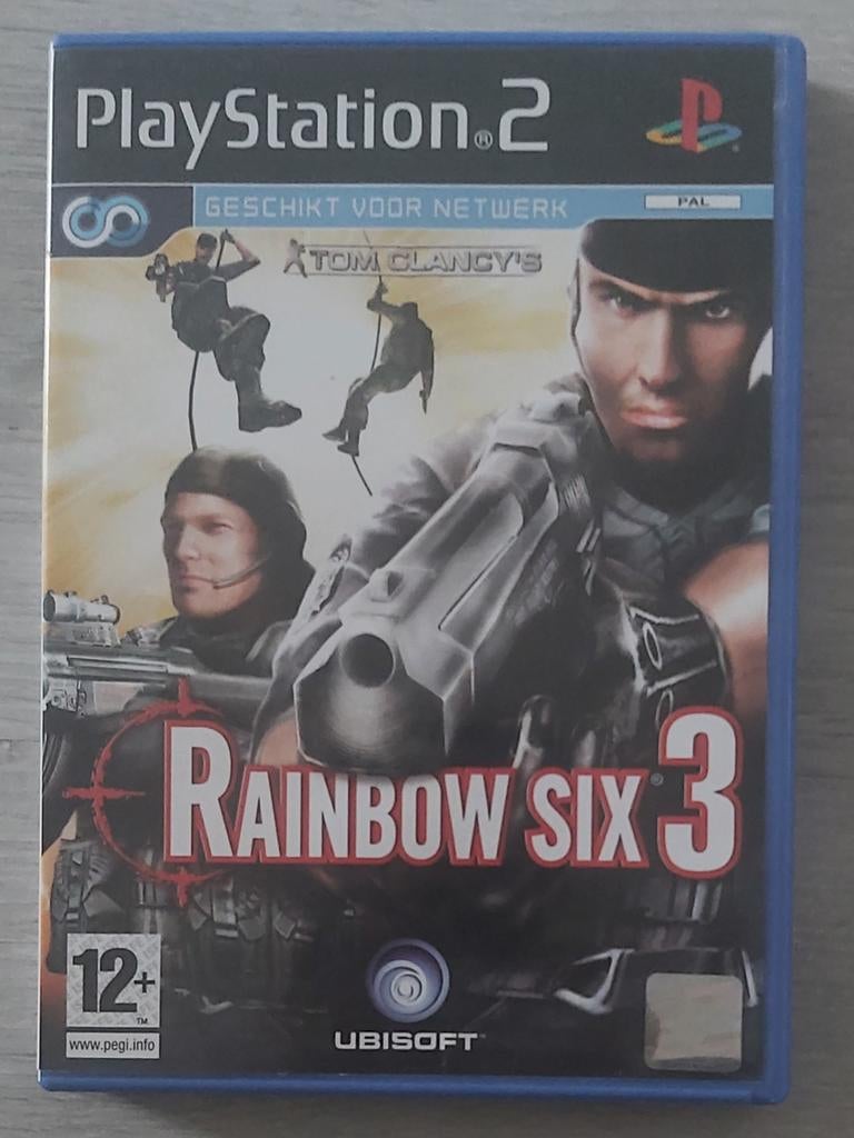 Rainbow Six 3 - PS2 Game - Tactische Shooter, Online, Gebruikt, Shooter, 1 speler