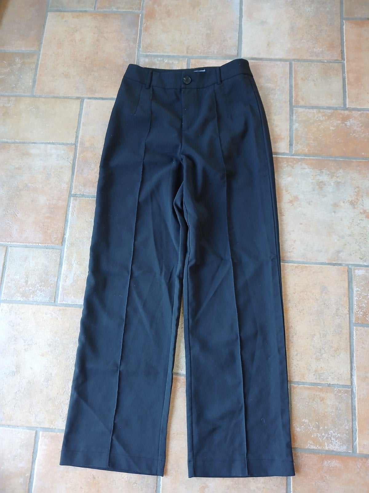 Loavies zwarte wijde pantalon maat M, Maat 38/40 (M), Zwart, Ophalen of Verzenden, Loavies