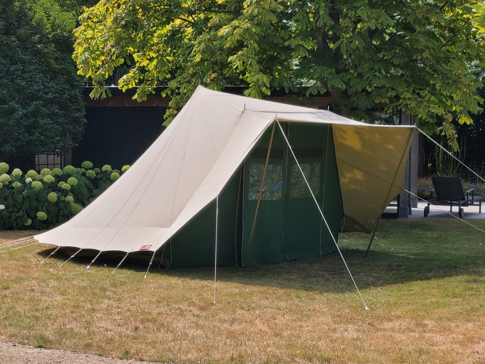 Albatros Junior type3 De Waard, met binnentent, goede staat, Caravans en Kamperen, Tenten, Ophalen, Gebruikt, Tot en met 3