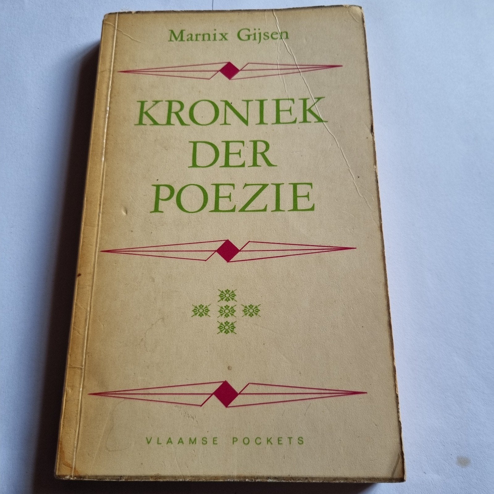 Kroniek der Poezie - Marnix Gijsen (Vlaamse Pockets), Ophalen of Verzenden, Gelezen, Marnix Gijsen, Eén auteur