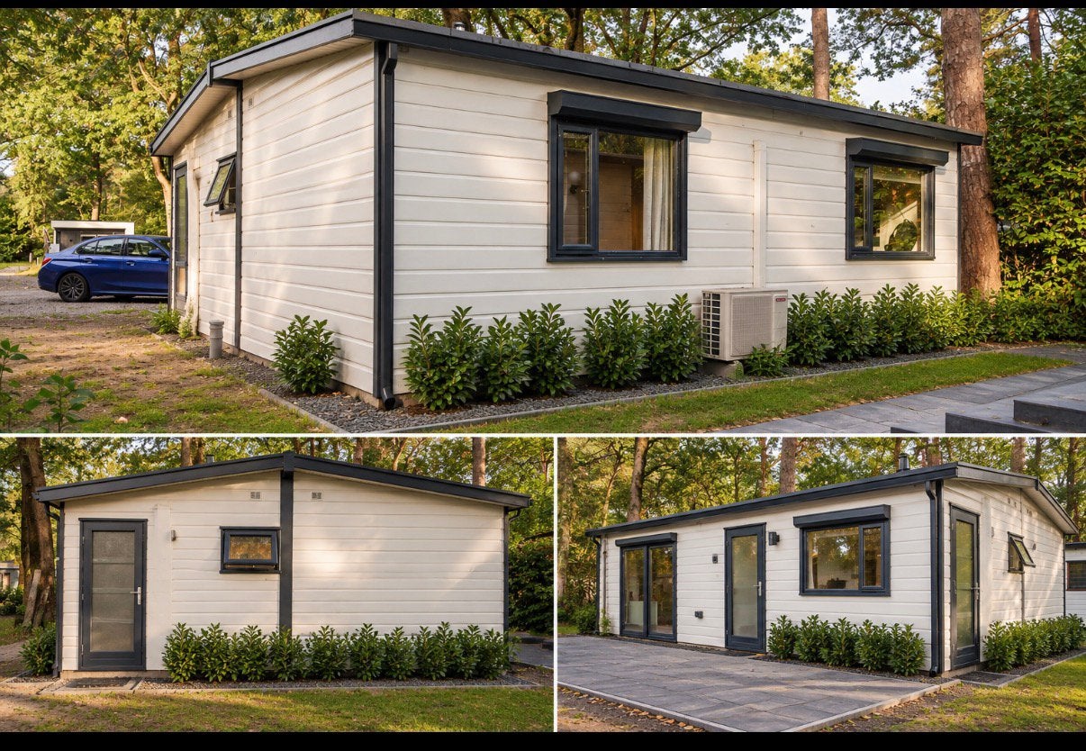 Grote Chalet TE KOOP – Rijen Zonder staanplaats