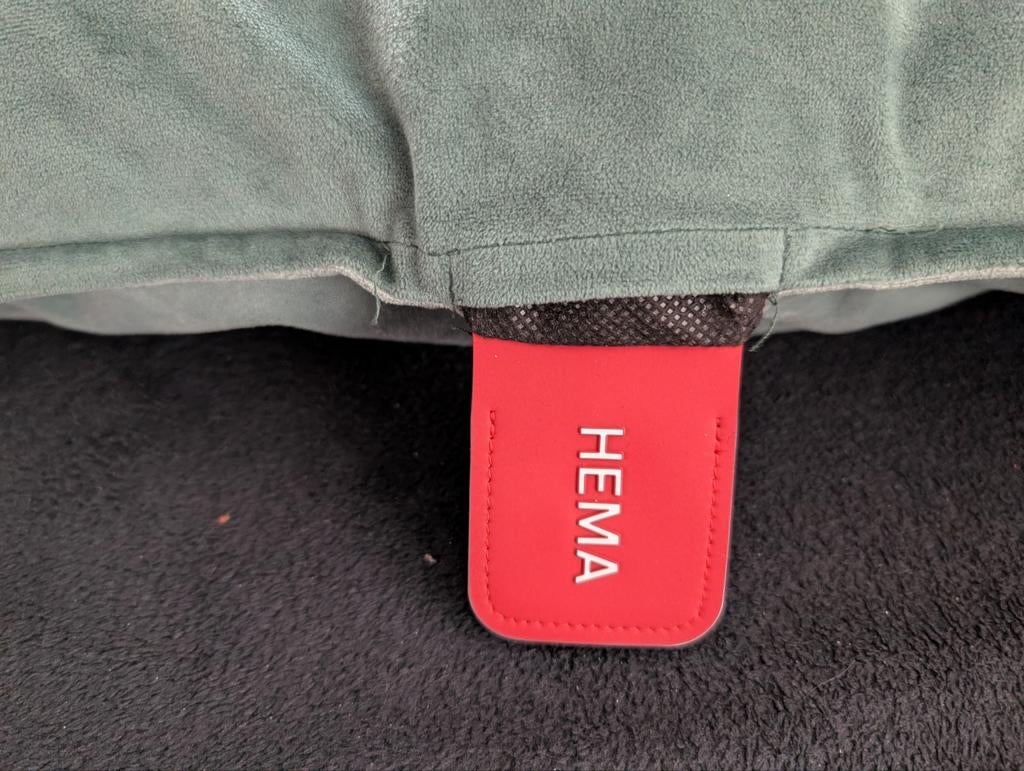 Hema Warmtekussen - Zacht en Comfortabel, Ophalen of Verzenden, Gebruikt, Groen, Rechthoekig