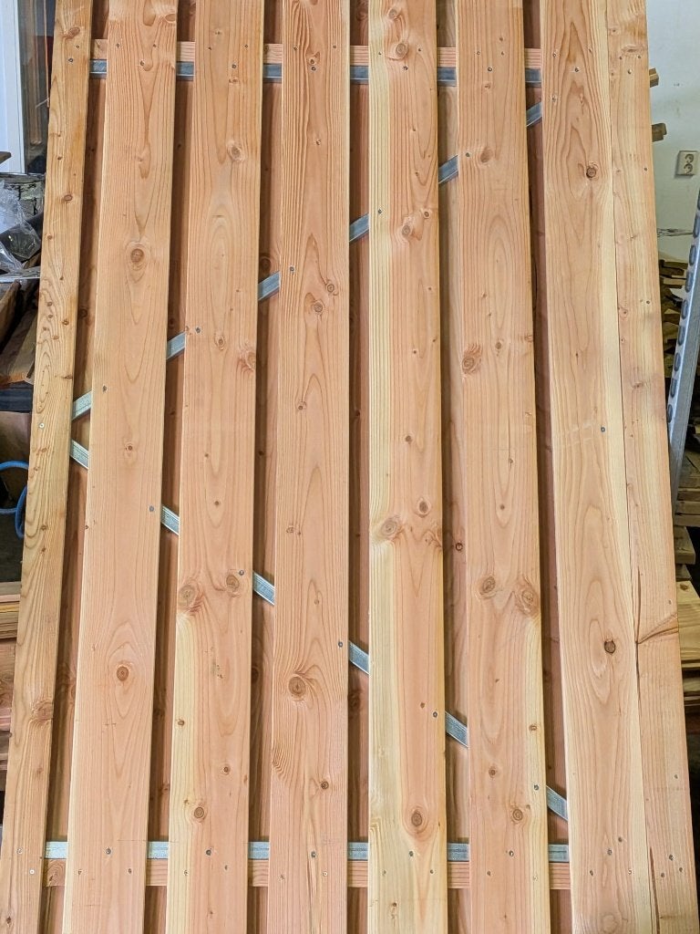 Douglas Schuttingdeur/ poort Stalen Frame, 120 x 195 cm, Ophalen, 100 tot 150 cm, ., Nieuw