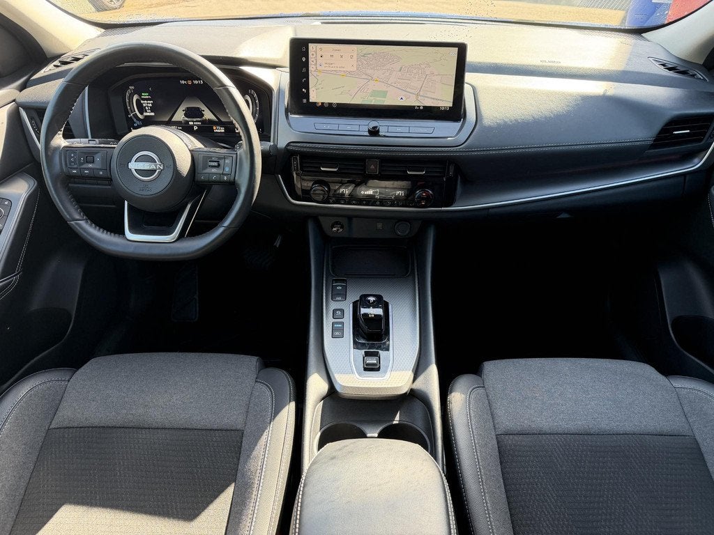 Nissan Qashqai 1.5 e-Power N-Connecta / Facelift / Navigatie, Auto's, Nissan, Gebruikt, 190 pk, 2 kWh, Blauw