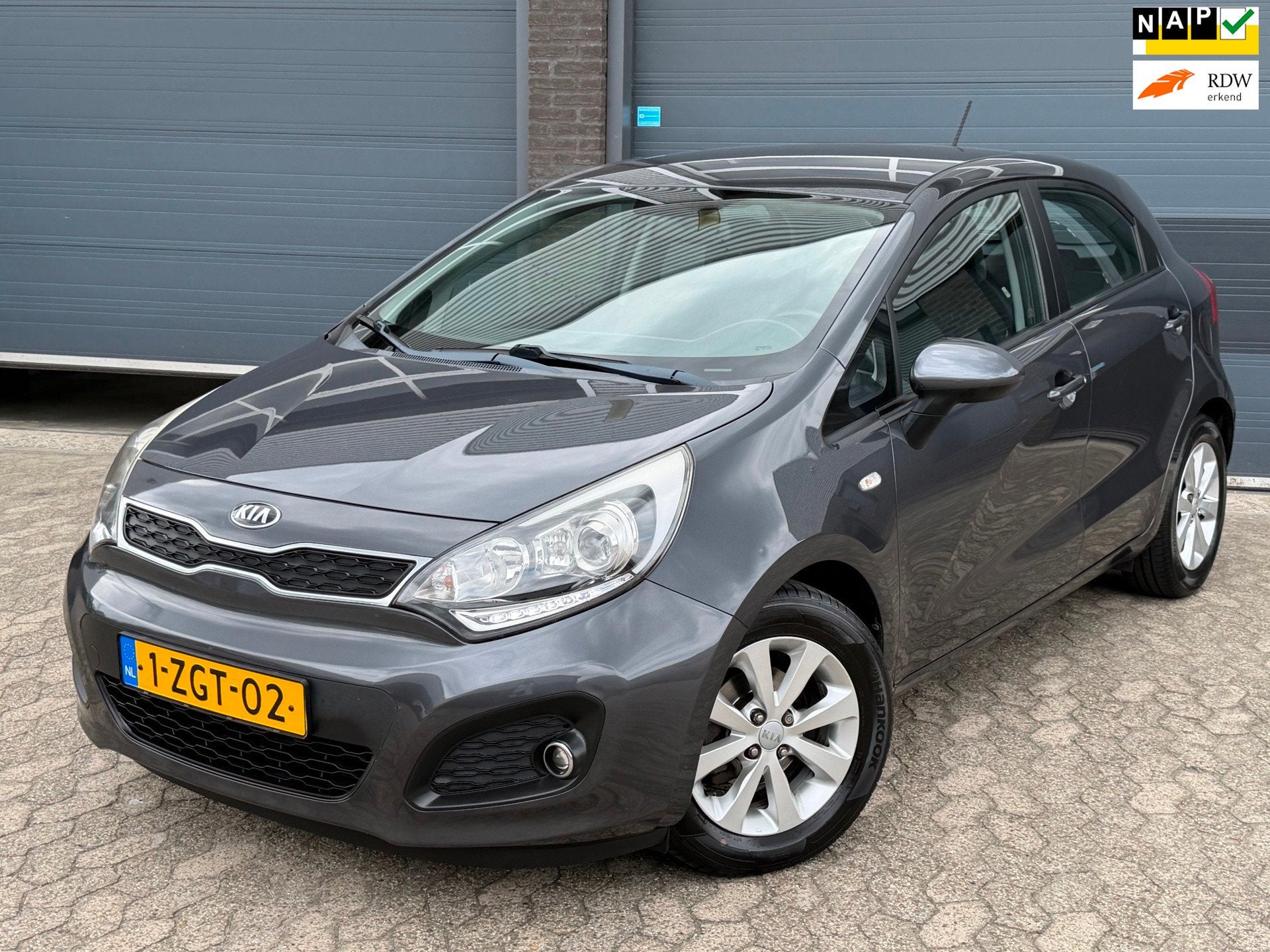 Kia Rio 1.2 CVVT BusinessLine| CRUISE|AIRCO|MF-STUUR|NAP, Auto's, 4 cilinders, Bedrijf, Handgeschakeld, Rio