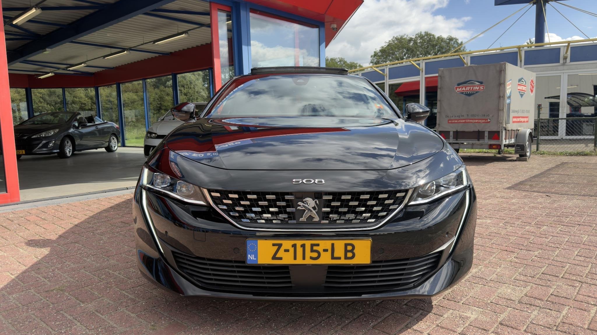 Peugeot 508 1.6 HYbrid GT PANO – ACC – CarPlay HELE DIKK, Auto's, 745 kg, Gebruikt, Euro 6, 4 cilinders
