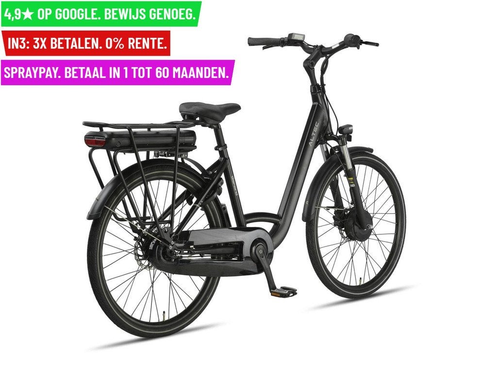 +Altec Diamond E-Bike 26"/44cm/Zwart-mat- Garantie/Levering, Fietsen en Brommers, Elektrische fietsen, Overige merken, 9713 Bv Groningen