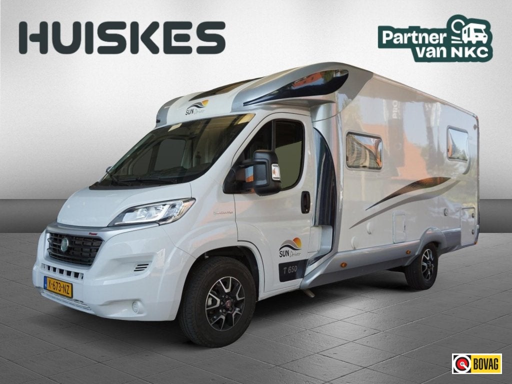 Ilusion Sun Driver T650 automaat, Ringverwarming, Fiat, Koelkast, 6 tot 7 meter