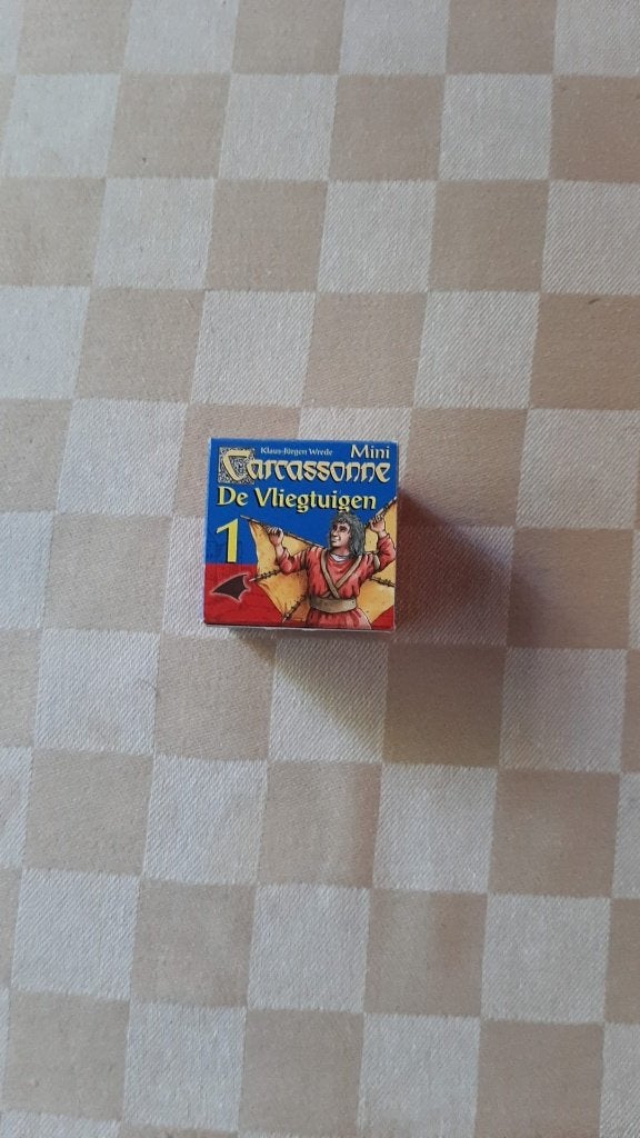 bordspel oude versie Carcassonne de Vliegtuigen 999 games, Vijf spelers of meer, Ophalen of Verzenden, Nieuw, 999 Games
