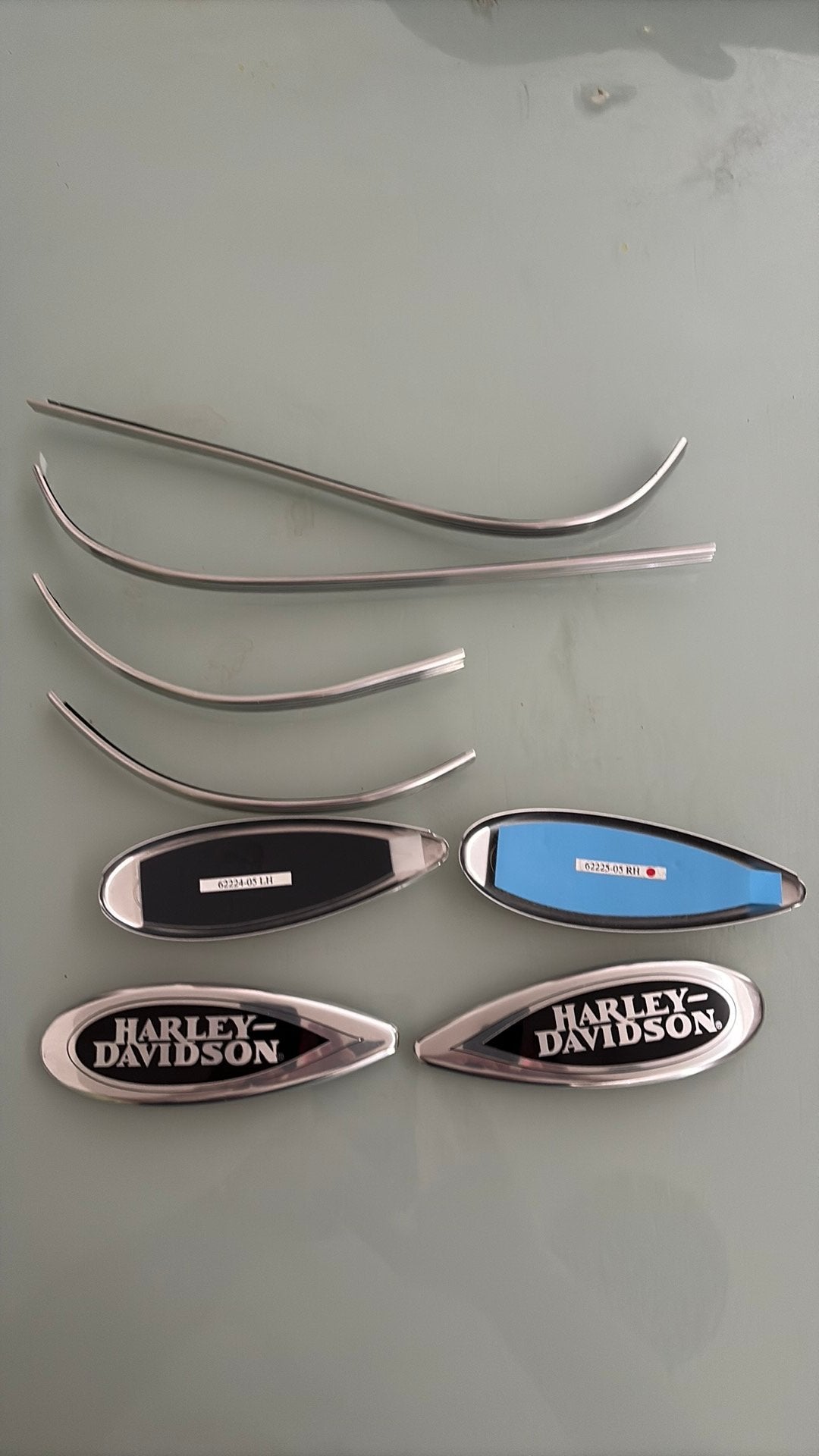 Trim kit tank flstc/i 2005, Motoren, Onderdelen | Harley-Davidson, Ophalen of Verzenden