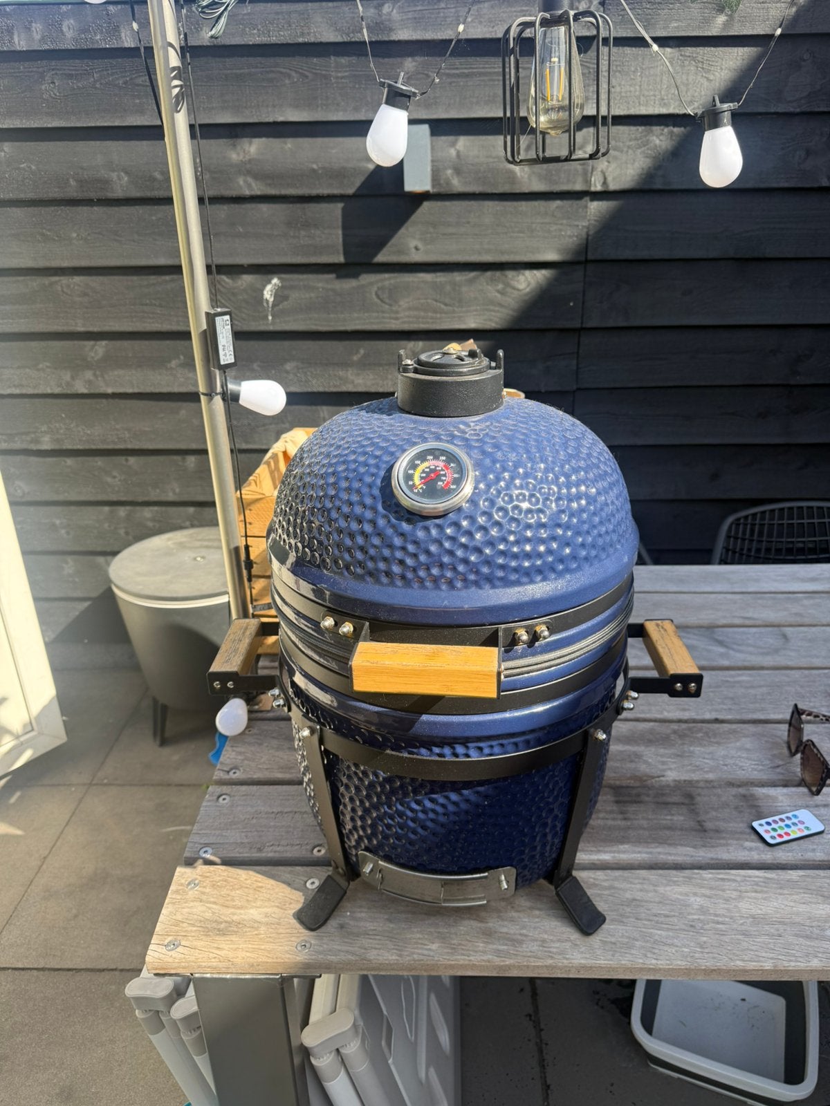 Kamado bbq rooster maat 33cm, Ophalen, Zo goed als nieuw