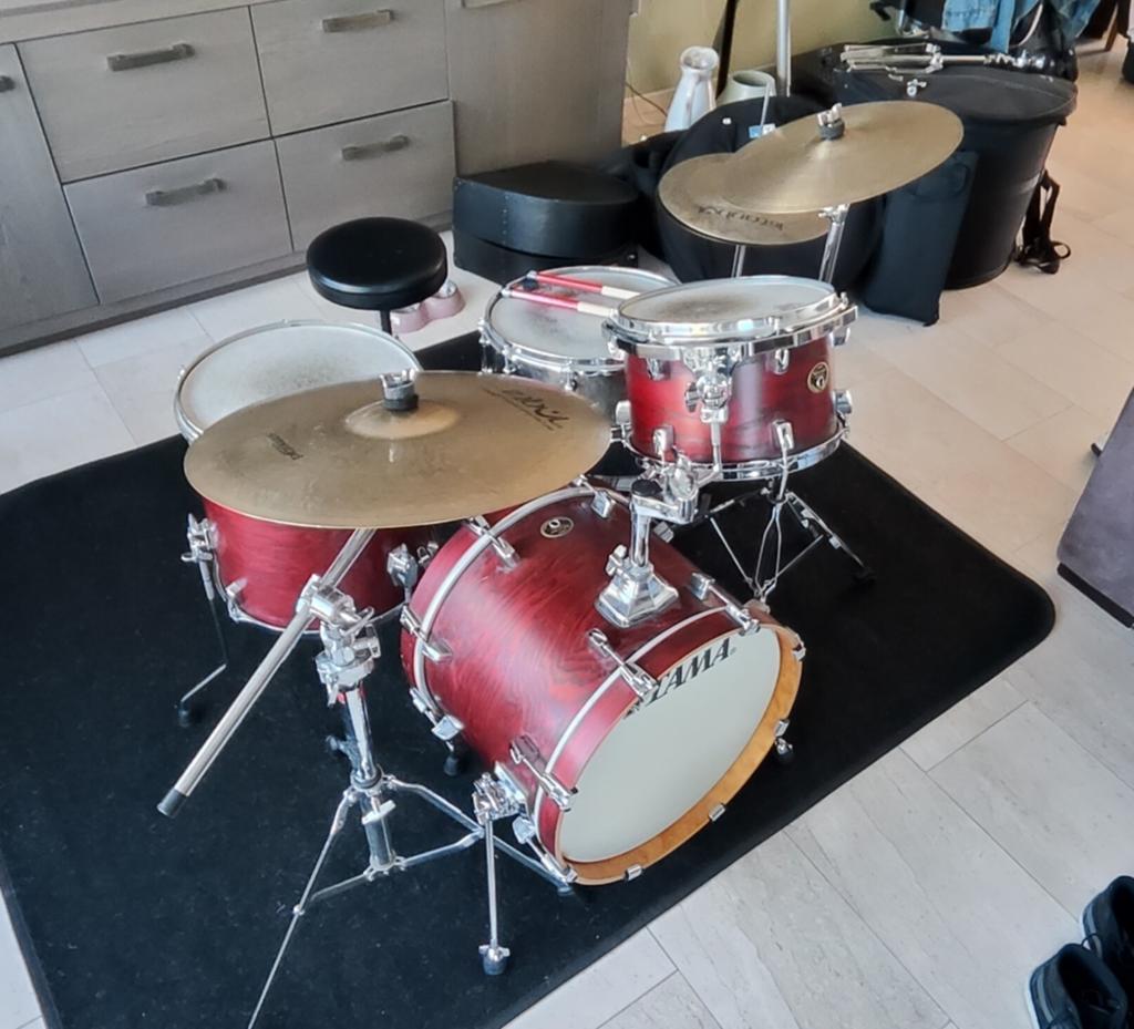 Tama Silverstar Red Birch Jazzkit - Compleet Drumstel, Muziek en Instrumenten, Drumstellen en Slagwerk, Tama, Ophalen