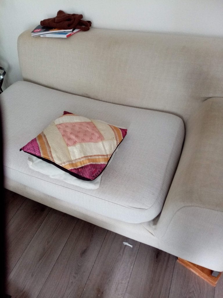 2 zits bankje, Ophalen, Gebruikt, 150 tot 200 cm, Tweepersoons