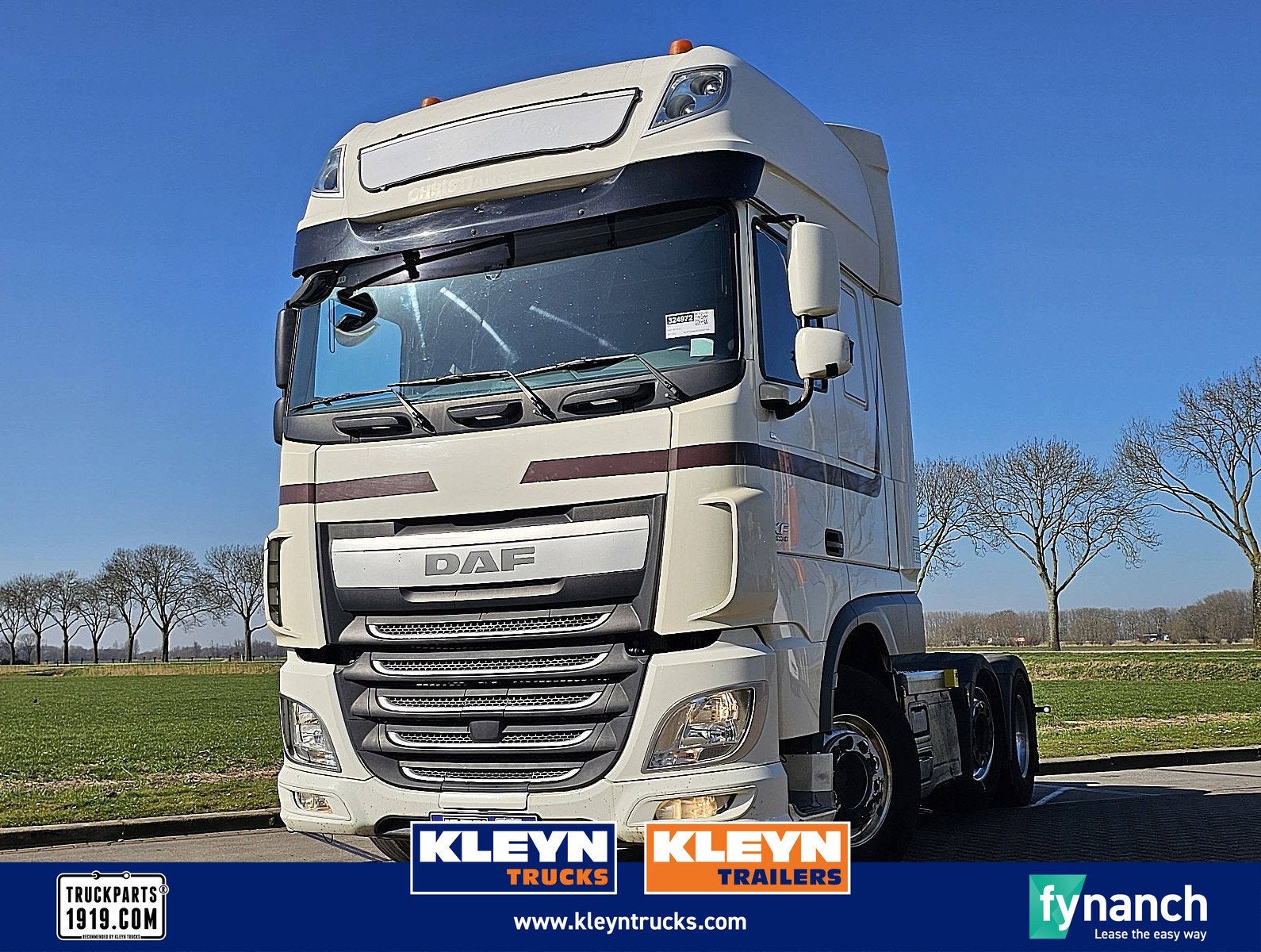 DAF XF 510 scc 6x2 alcoa 510pk!, Auto's, Automaat, Euro 6, 510 pk, Wit
