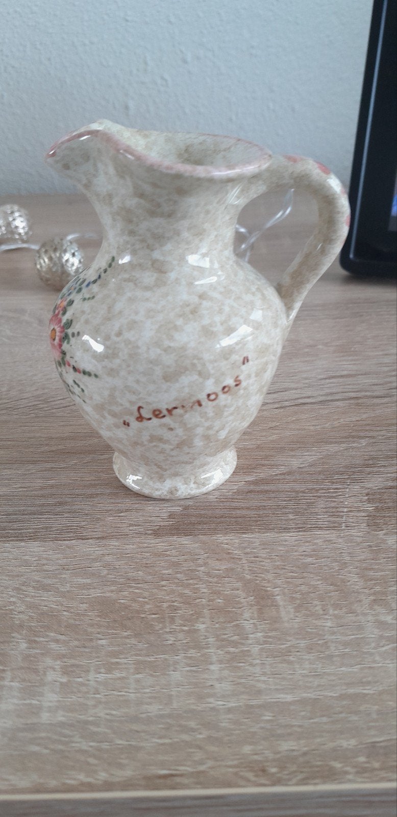 Decoratief vaasje, Ophalen, Zo goed als nieuw, Steen/keramiek