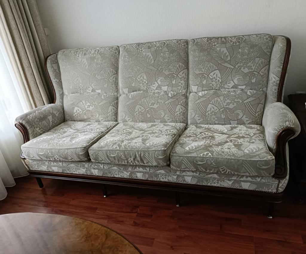 Driezits bank, Ophalen of Verzenden, Gebruikt, 75 tot 100 cm, Minder dan 150 cm