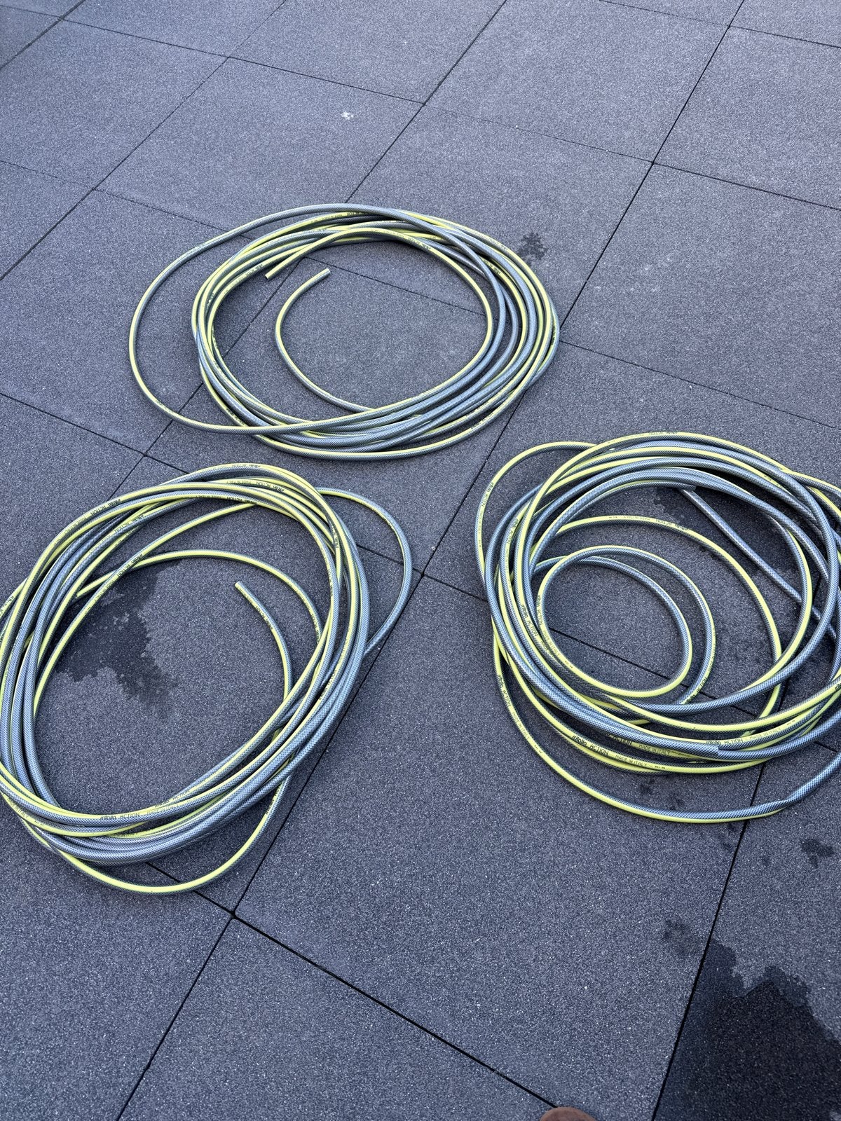 3x Tuinslang 15 meter - Zo goed als nieuw, Ophalen of Verzenden, Zo goed als nieuw, Tuinslang