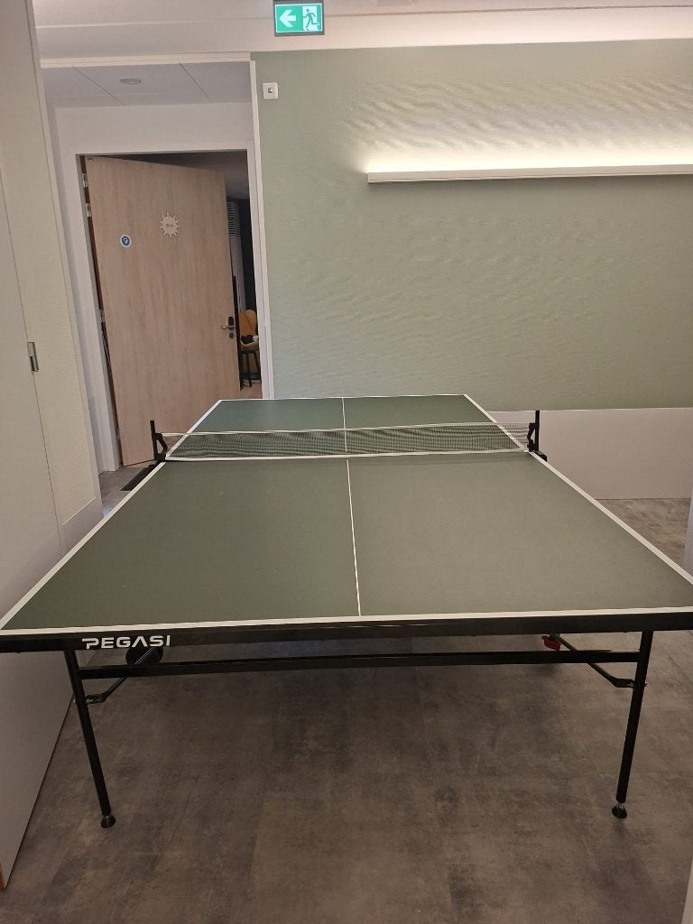 Tafeltennistafel, Ophalen, Gebruikt, Tafel Indoor, Verrijdbaar