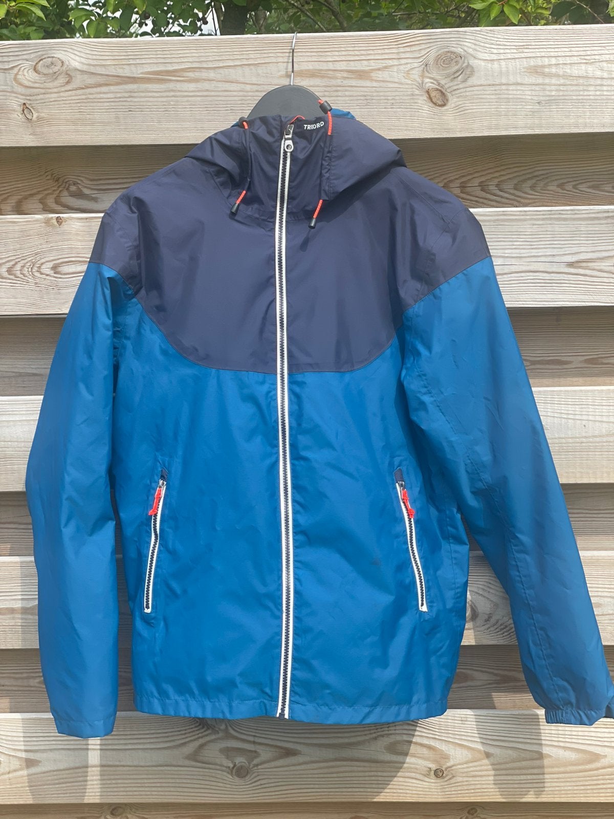 Waterdichte jack Tribord, Ophalen of Verzenden, Zo goed als nieuw, Maat 48/50 (M), Blauw