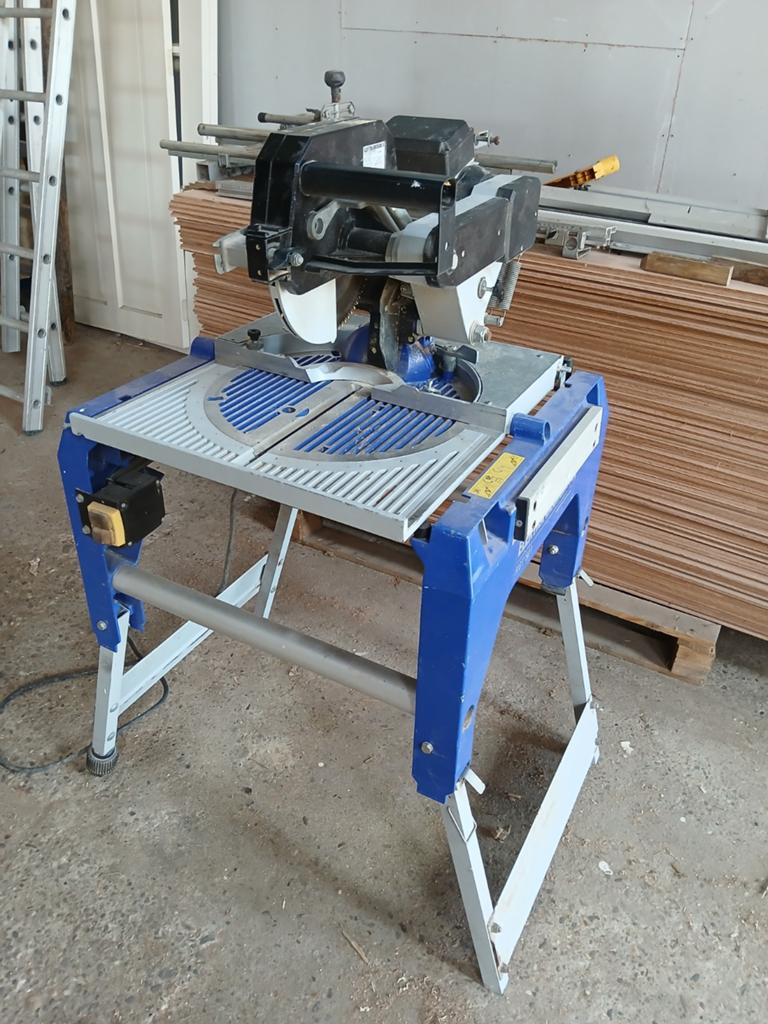 Zaagtafel afkortzaag electra beckum kgt 501, Doe-het-zelf en Verbouw, Ophalen, Elektra Beckum, Gebruikt, Afkortzaag