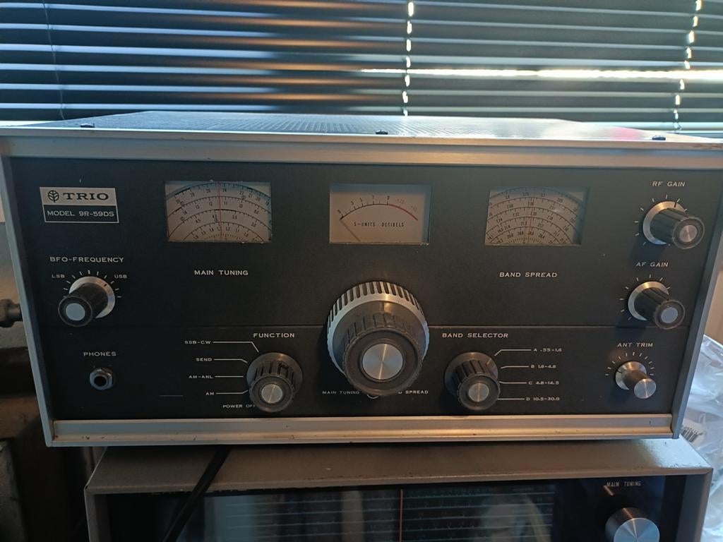 Trio Model 9R-59DS Kortegolf Ontvanger, Ophalen of Verzenden, Gebruikt, Wereldontvanger
