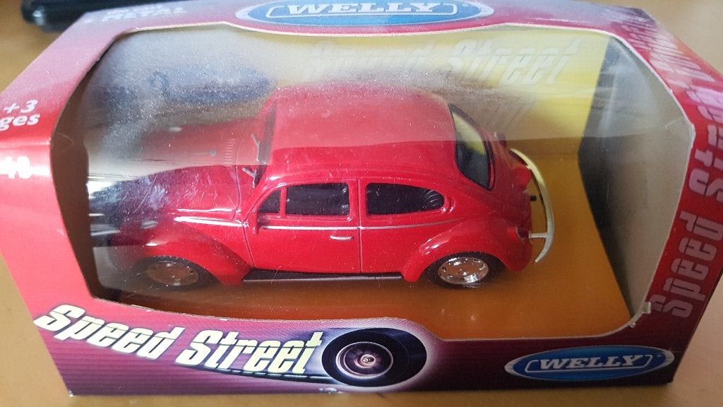 volkswagen vw kever van welly, Ophalen of Verzenden, Auto, Overige merken
