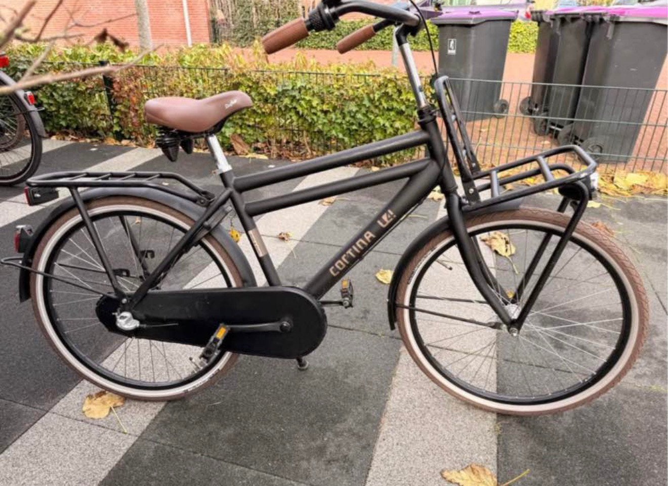 Nette jongensfiets Cortina U4 24inch, Fietsen en Brommers, Ophalen, Terugtraprem, 24 inch, Versnellingen