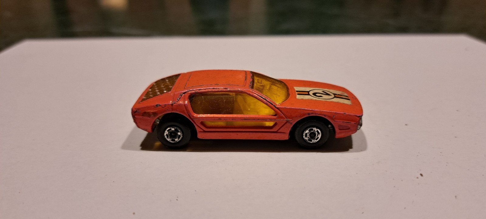 lamborghini marzal 1969 1:64 lesney, Ophalen of Verzenden, Auto