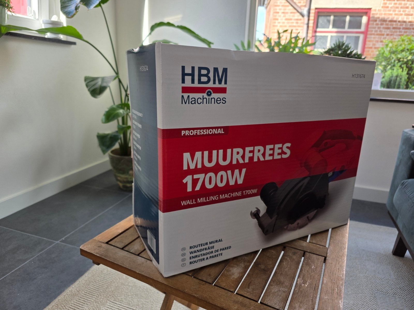 Nieuwe HBM muurfrees 1700W, Ophalen of Verzenden, Nieuw, Elektrisch