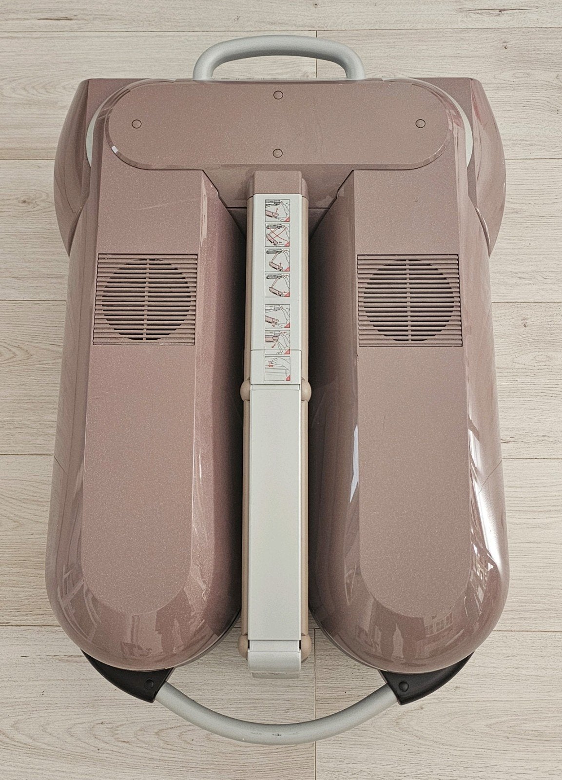 Philips Sun & Relaxmobile HB 975 Zonnebank, Witgoed en Apparatuur, Zonnebanken en Gezichtsbruiners, Ophalen, Gebruikt, Zonnebank dubbelzijdig