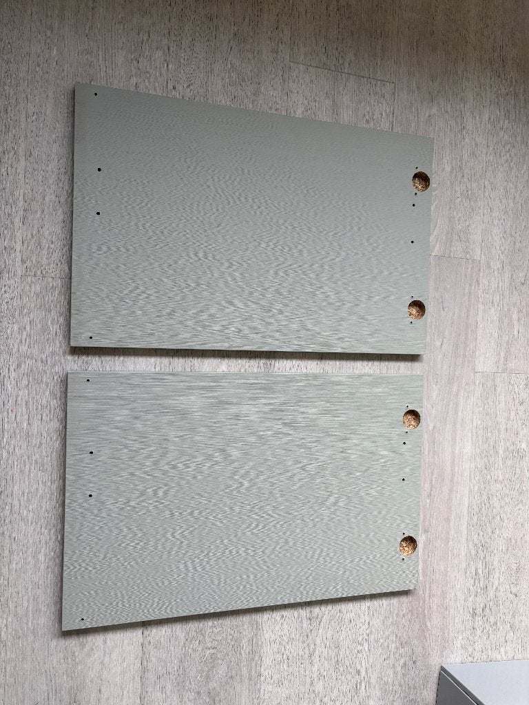 2x Hjortviken Deur/ladefront, bleek grijsgroen, 60x38 cm, Ophalen, Nieuw