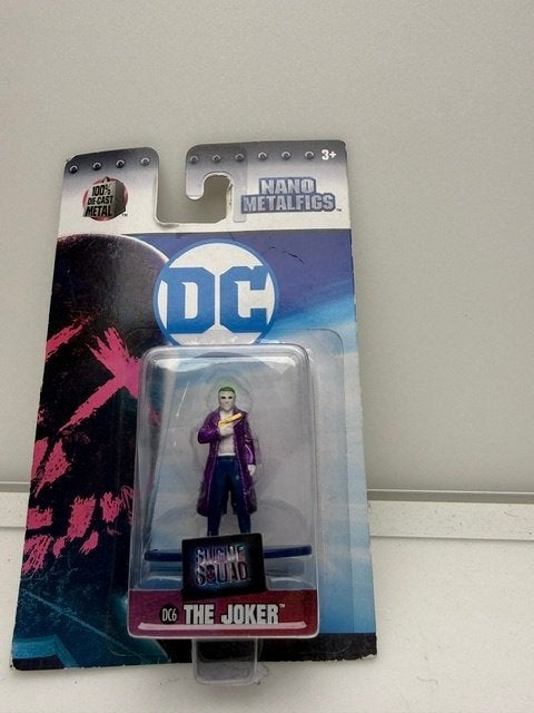 Jada Nano Metalfigs DC Joker nieuw in blister, Nieuw, Ophalen of Verzenden, Werkstr. 1, 90765 Fürth, Duitsland, Mail@onbekend.com