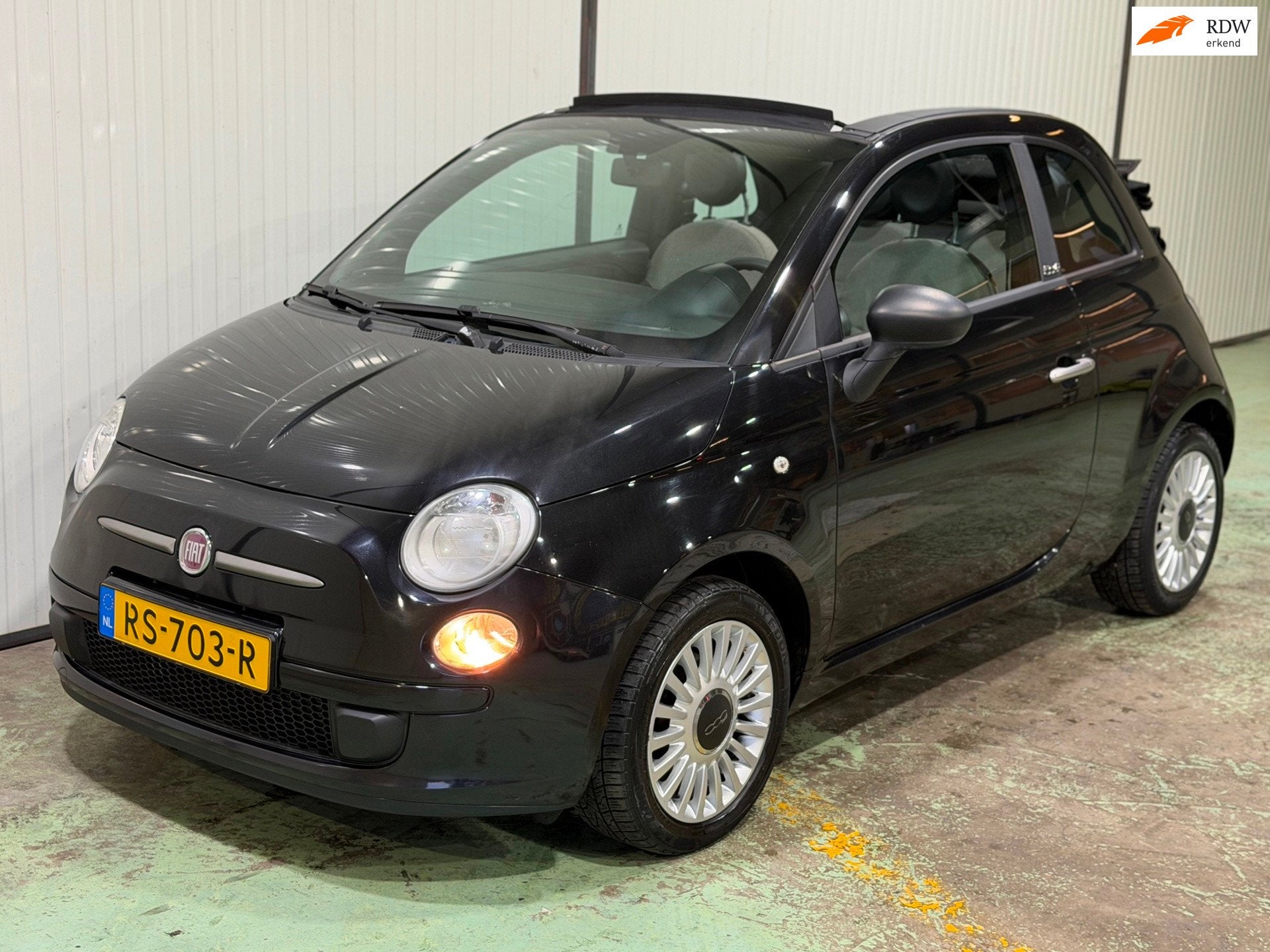 Fiat 500 C 0.9 TwinAir PDC - CABRIO - LM VELGEN - NWE APK!, Voorwielaandrijving, Euro 5, 86 pk, Gebruikt