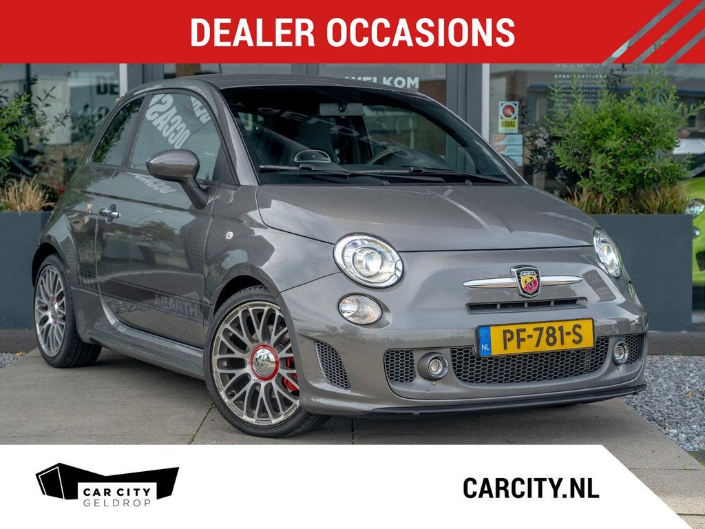 Abarth 595 1.4 T-jet 160PK Turismo / Xenon / Leder / Parkeer, Auto's, Voorwielaandrijving, 4 cilinders, Met garantie (alle), Bedrijf