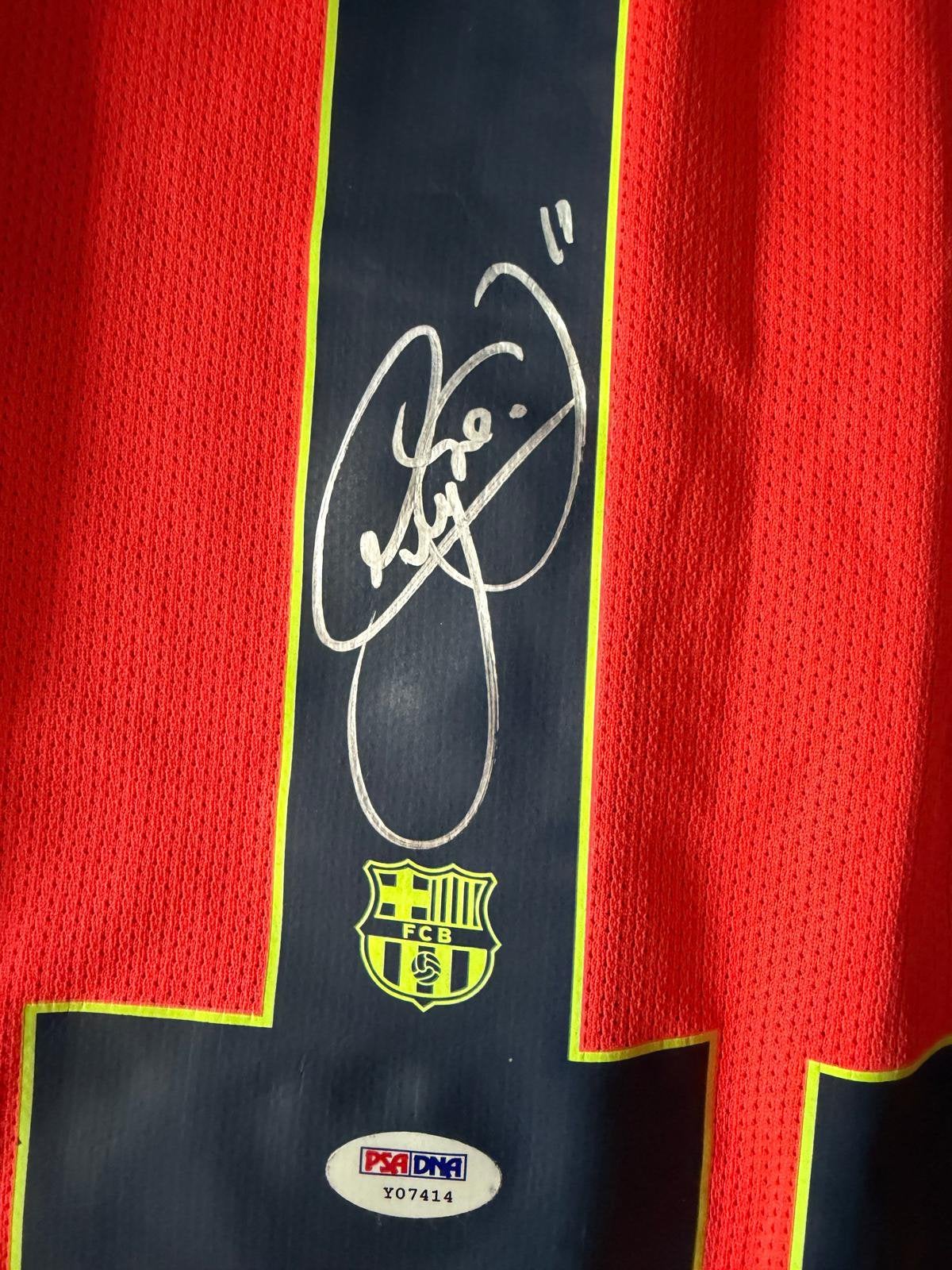 Signed Neymar Jersey PSA/DNA, Eén persoon