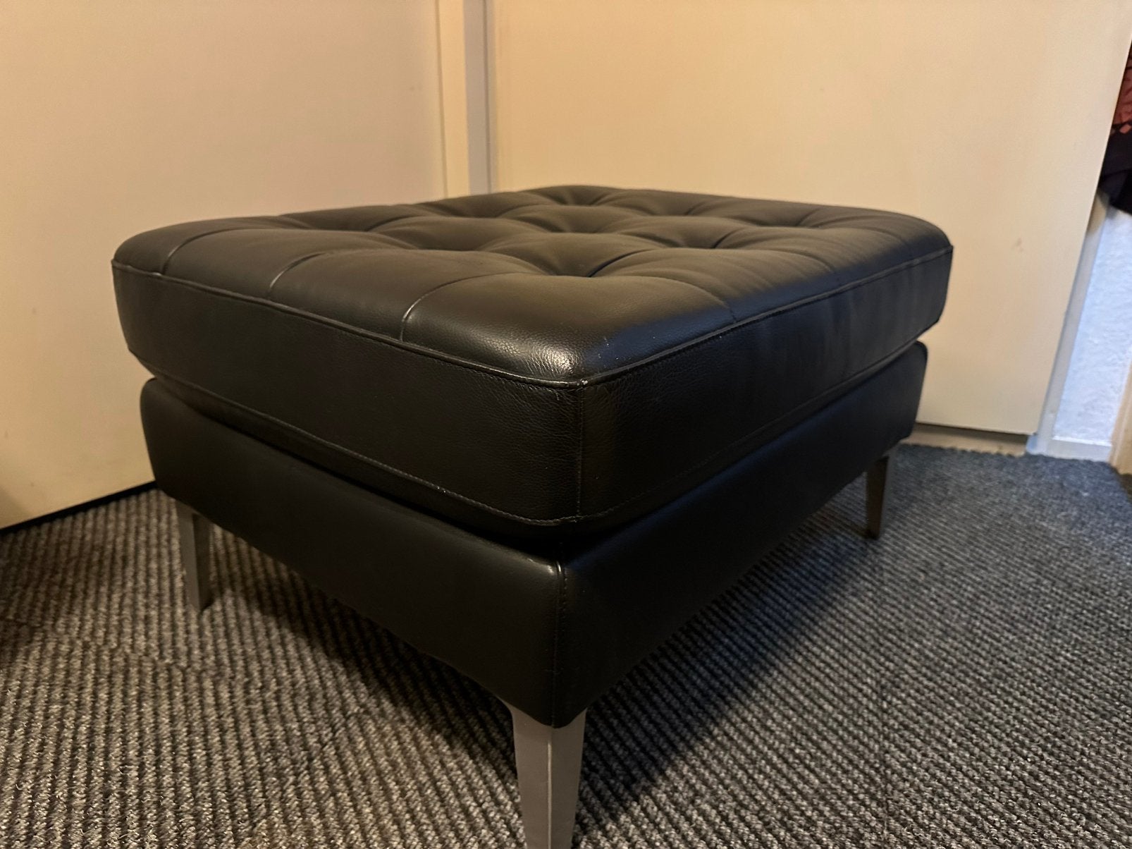 Ikae landskrona voetenbank poef, Ophalen, Minder dan 50 cm, Gebruikt, Rond