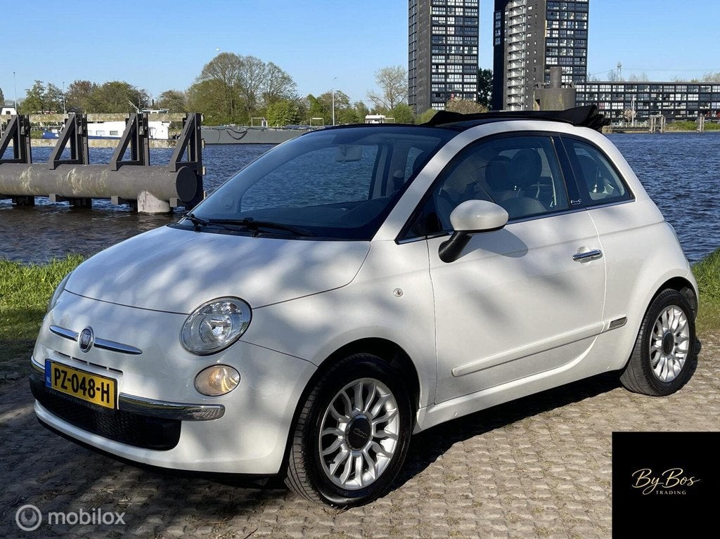 Fiat 500 C 1.4 Lounge 101PK Interscope audio Airco PDC LMV, Auto's, Fiat, Euro 5, 101 pk, Gebruikt, 31 €/maand