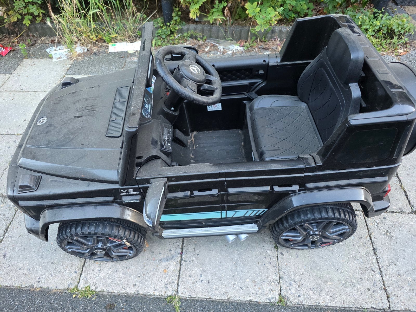 Mercedes amg accu auto kinderen, Kinderen en Baby's, Speelgoed | Buiten | Accuvoertuigen, Ophalen of Verzenden, Gebruikt