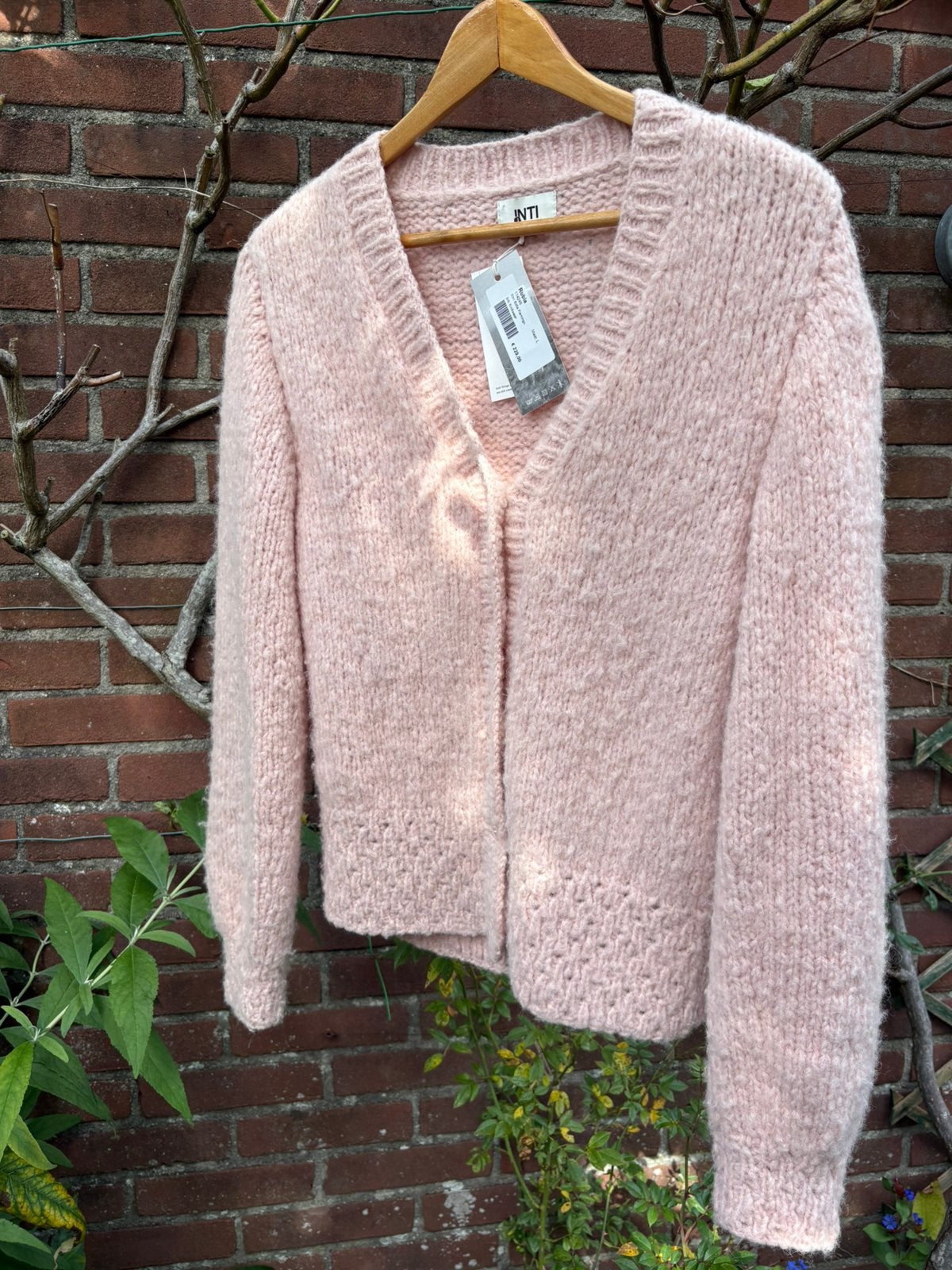 Inti knitwear superzacht vestje Sofia nieuwstaat, Kleding | Dames, Ophalen of Verzenden, Zo goed als nieuw, Maat 42/44 (L), Roze