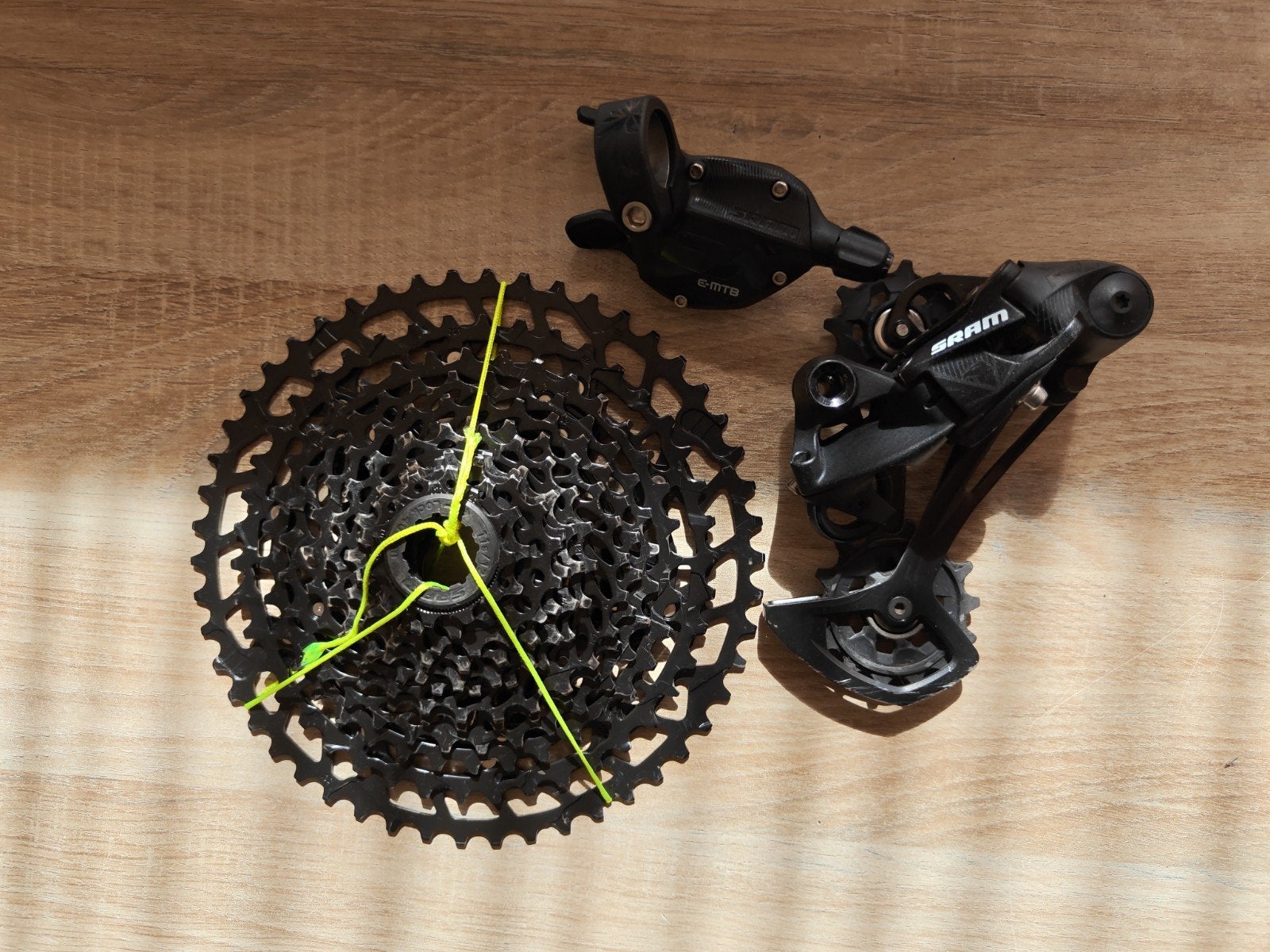 Sram SX Eagle 12 speed derailleur, shifter en cassette, Fietsen en Brommers, Fietsonderdelen, Sram, Gebruikt, Ophalen of Verzenden
