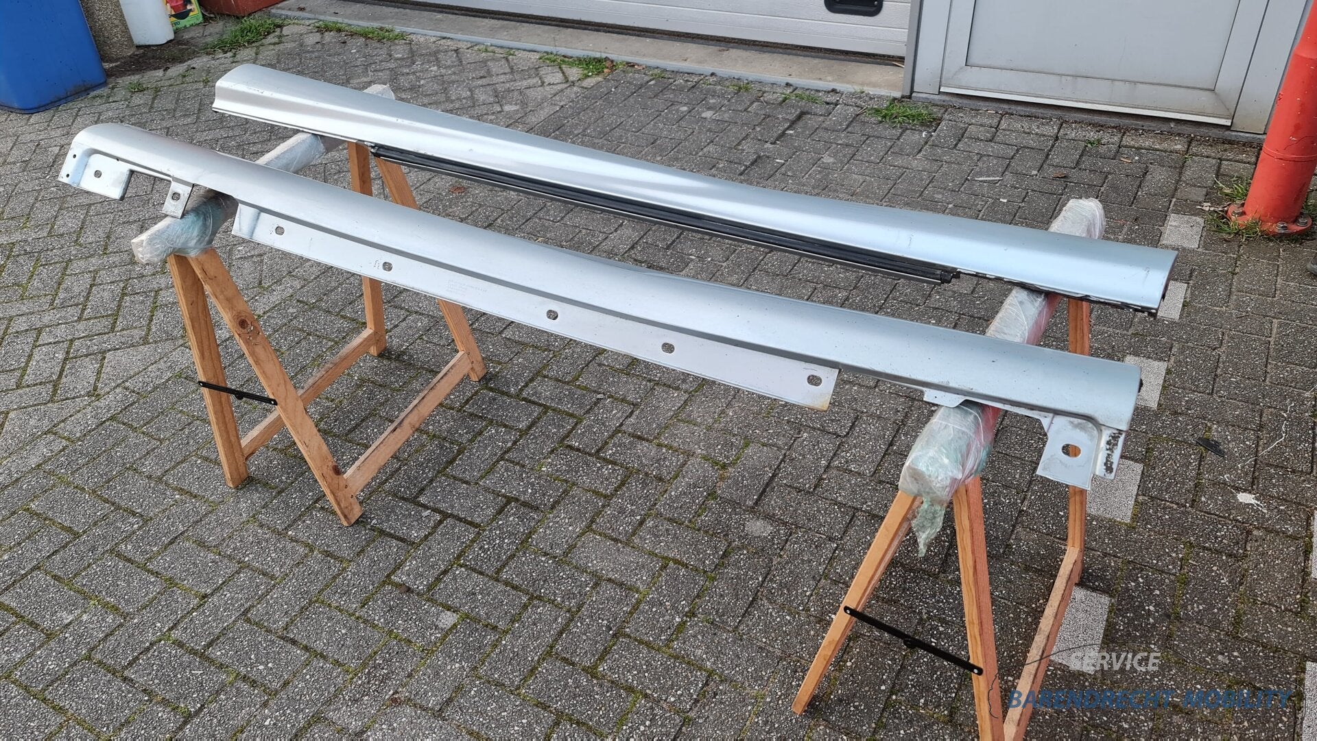 AMG zijskirts Mercedes CLK W209 sideskirts A2096980125 A2096, Gebruikt, Mercedes-Benz AG, Mercedes-Benz, Ophalen of Verzenden