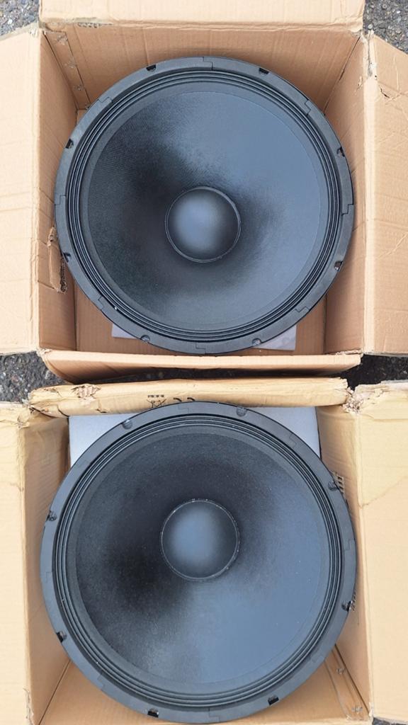 18 inch Subwoofers, Ophalen of Verzenden, Zo goed als nieuw, 120 watt of meer, Subwoofer