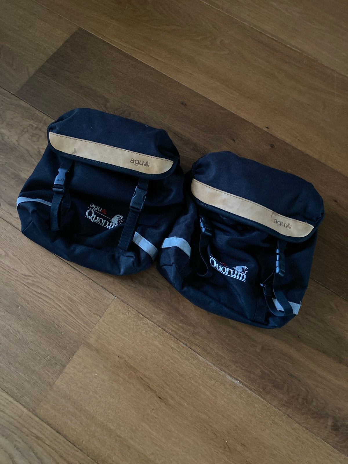 AGU Quorum Front Panniers - 20 Liter Fiets Tassen, Ophalen of Verzenden, Gebruikt