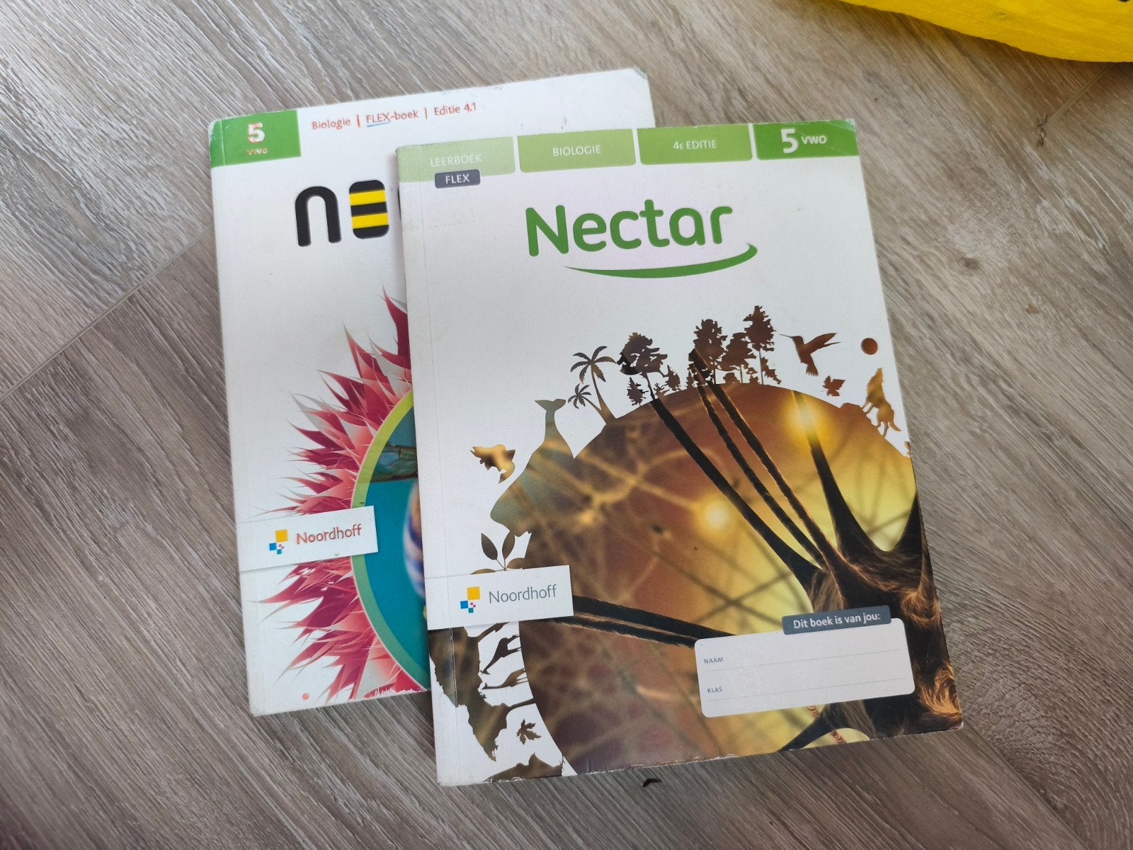 Biologie schoolboeken 5 VWO - Noordhoff Nectar FLEX, Ophalen of Verzenden