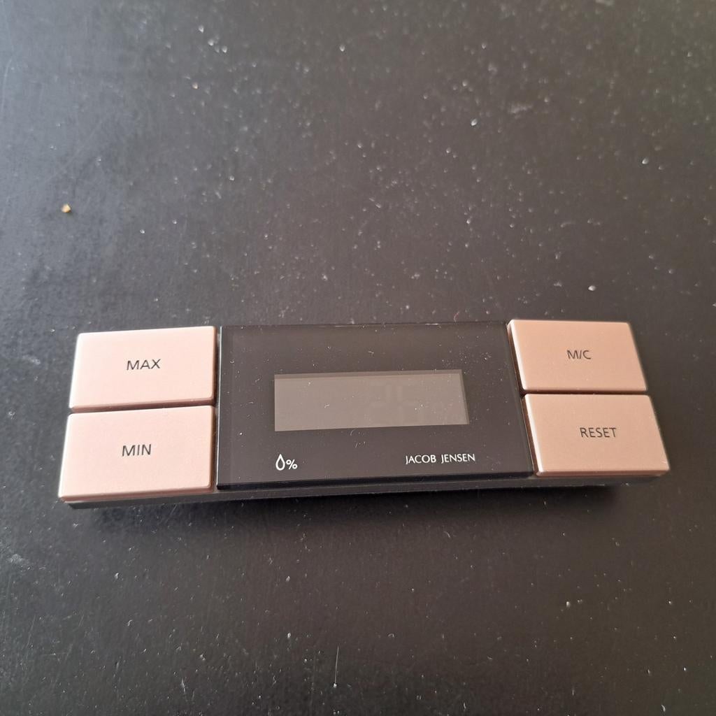 Jacob Jensen Hygrometer, Audio, Tv en Foto, Weerstations en Barometers, Ophalen of Verzenden, Zo goed als nieuw