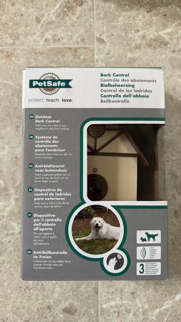 Petsafe Barkcontrol, Ophalen of Verzenden, Zo goed als nieuw