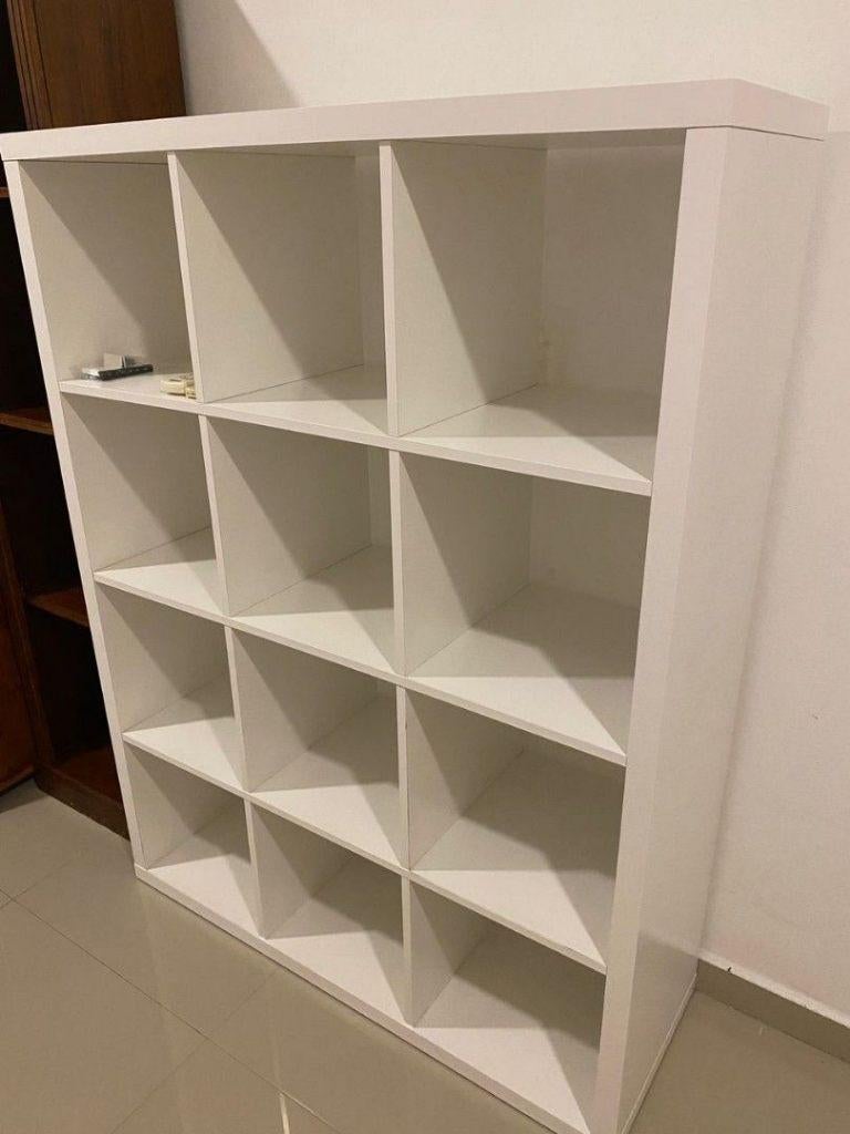 Kallax 12 vaks open kast vakkenkast 4x3 wit Ikea, Huis en Inrichting, Kasten | Ladekasten, Ophalen, 100 tot 150 cm, 5 laden of meer
